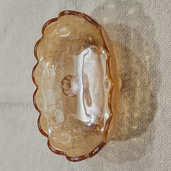 Jeanette glass Footed candy dish - Picture 1 of 6